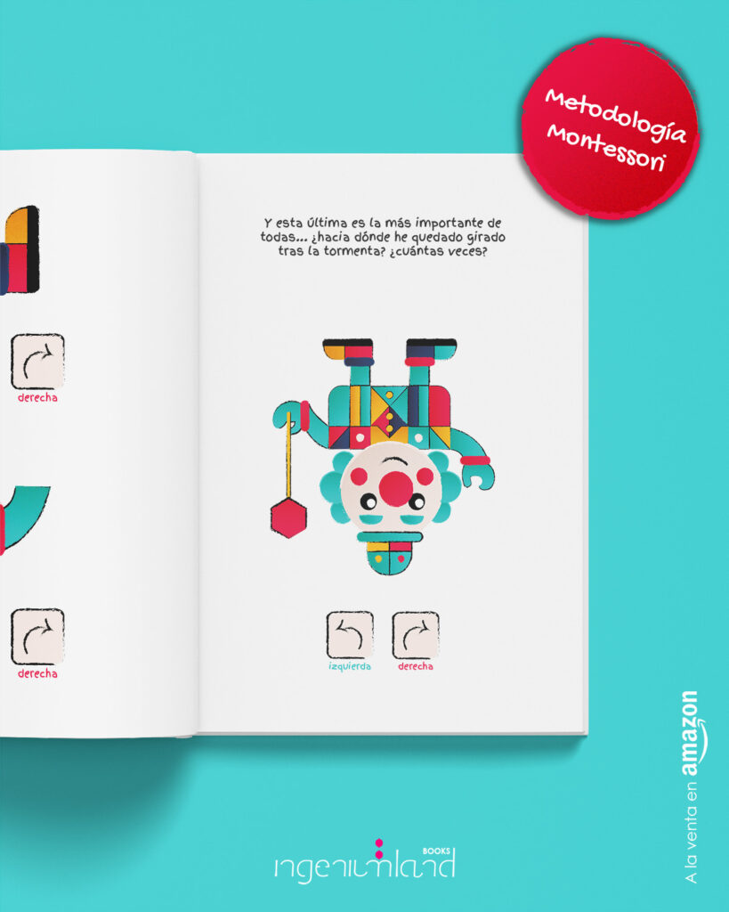 Libros interactivos para niños - Método Montessori - Ingeniumland Books