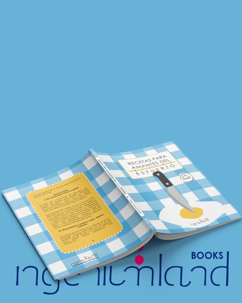 Libro de recetas fáciles y rápidas con el mínimo esfuerzo - Ingeniumland Books
