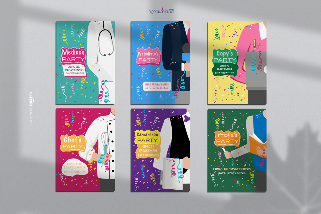 Libros de pasatiempos para profesiones - Ingeniumland Books