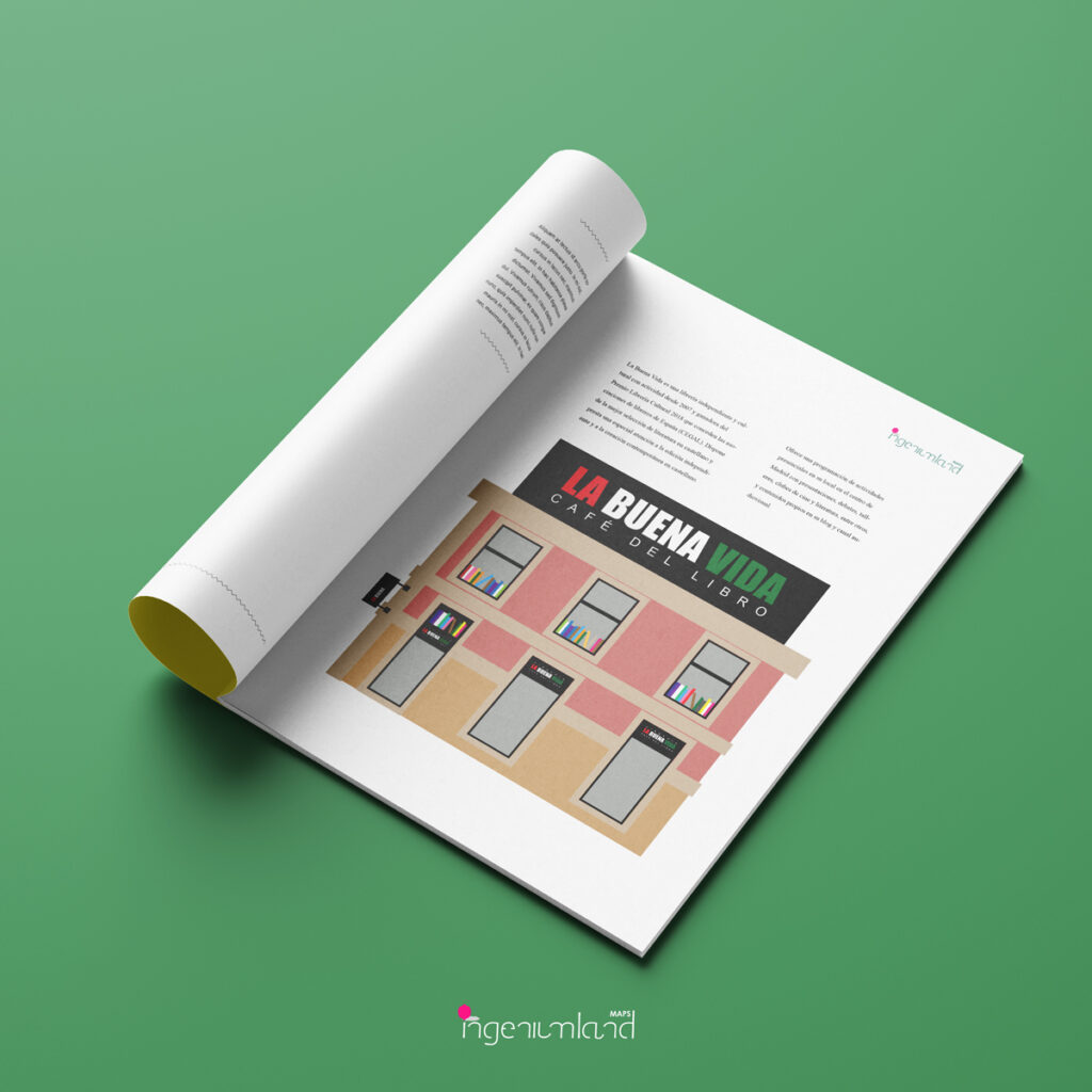 Ruta turismo librerias Madrid - Ingeniumland Maps