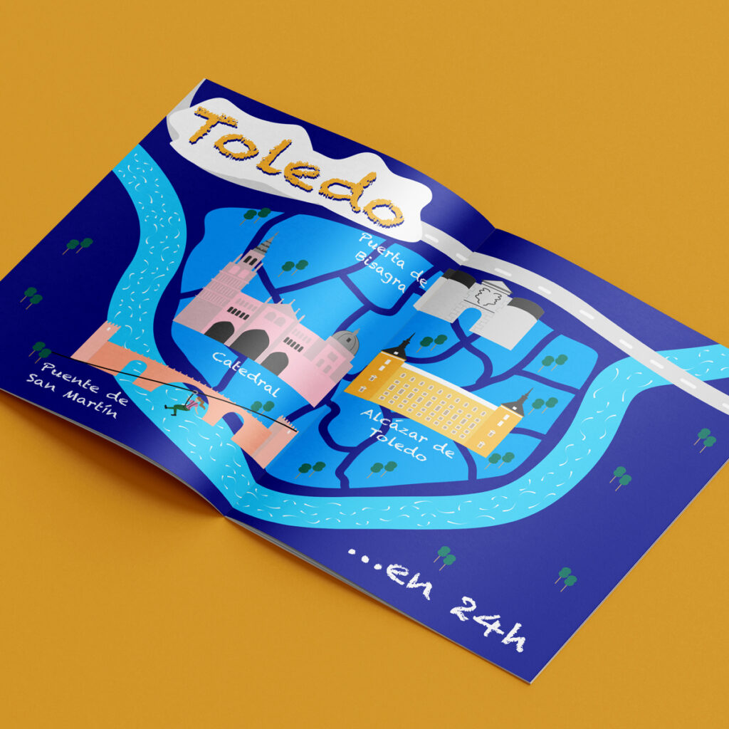 Toledo en 24 horas - Rutas turísticas - Ingeniumland Maps