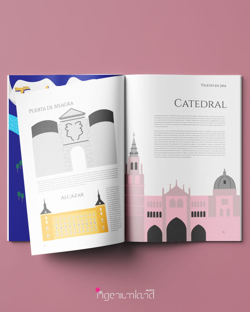 Toledo en 24 horas - Rutas turísticas - Ingeniumland Maps